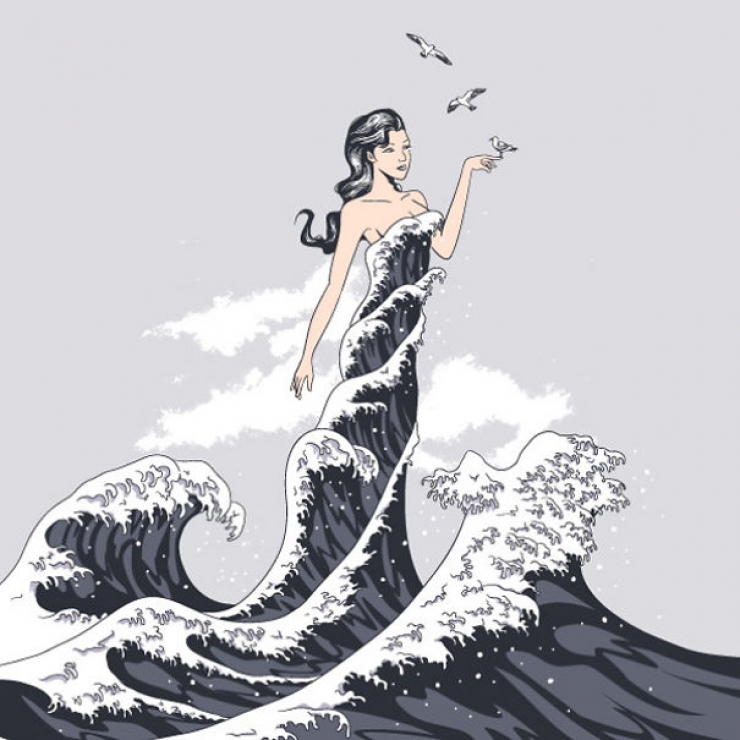 Illustration de l'article : 32 designs de t-shirt d&eacute;jant&eacute;s mais charg&eacute;s de sens, par Flying Mouse