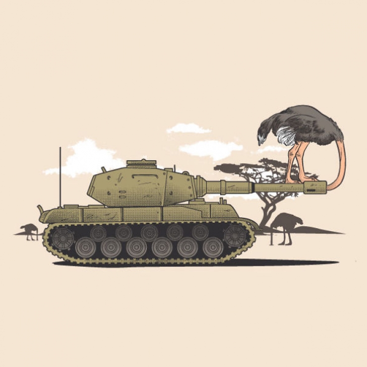 Illustration de l'article : 32 designs de t-shirt d&eacute;jant&eacute;s mais charg&eacute;s de sens, par Flying Mouse