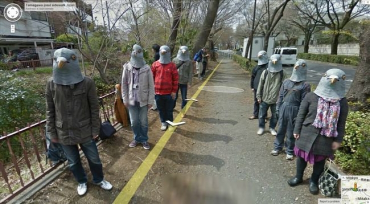 Illustration de l'article : 12 sc&egrave;nes insolites captur&eacute;es sur Google Street View. La 5 est juste &eacute;norme...