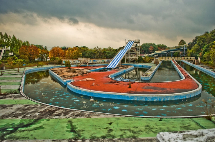 Illustration de l'article : Les images troublantes d'un parc d'attraction abandonn&eacute; au Japon
