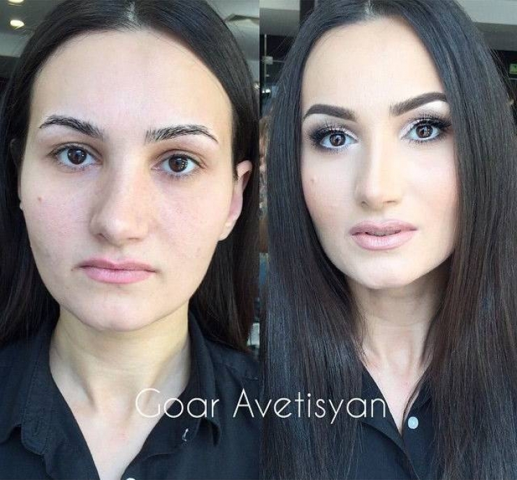 Illustration de l'article : Avant et apr&egrave;s: La puissance du maquillage en 21 photos...