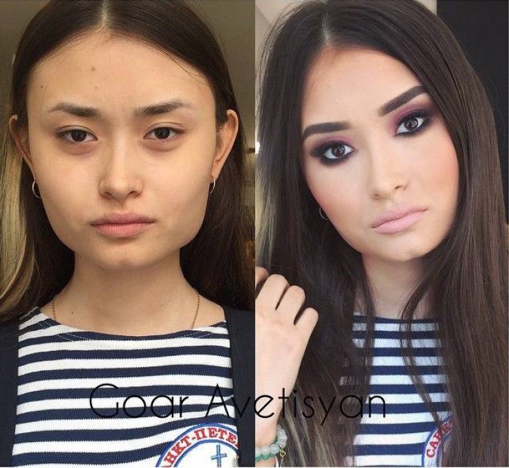 Illustration de l'article : Avant et apr&egrave;s: La puissance du maquillage en 21 photos...