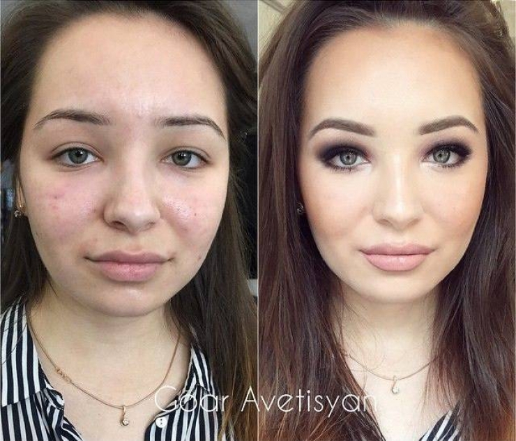 Illustration de l'article : Avant et apr&egrave;s: La puissance du maquillage en 21 photos...