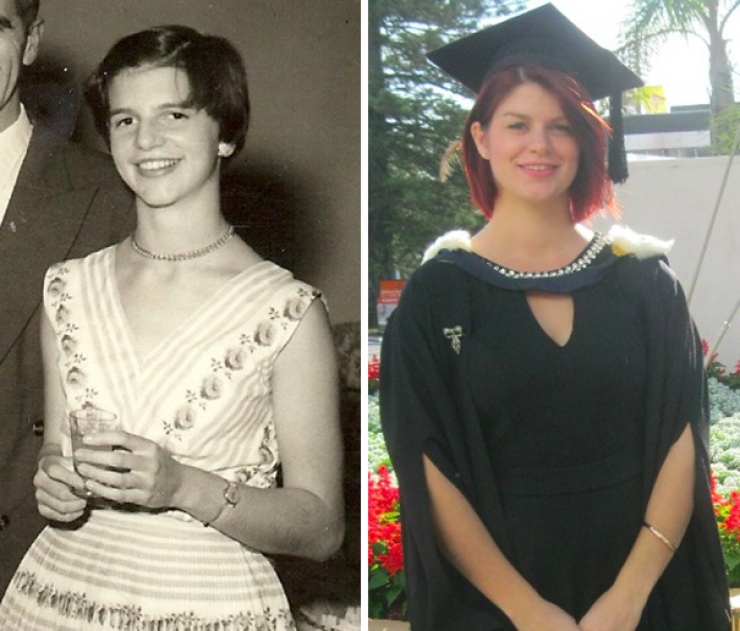 Illustration de l'article : Ces parents et enfants qui se ressemblent comme deux gouttes d'eau au même âge... De véritables sosies !