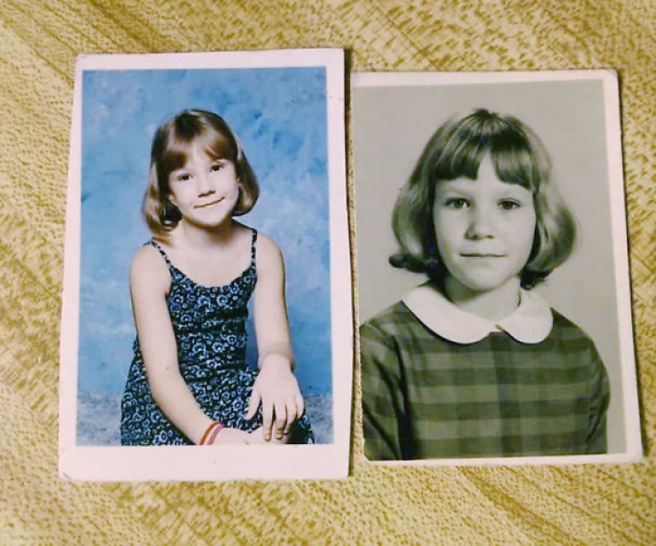 Illustration de l'article : Ces parents et enfants qui se ressemblent comme deux gouttes d'eau au même âge... De véritables sosies !