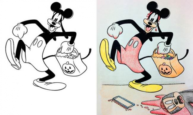 Illustration de l'article : Ces coloriages qui virent au massacre (18 photos)