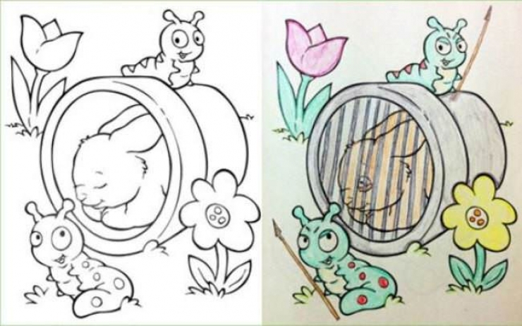 Illustration de l'article : Ces coloriages qui virent au massacre (18 photos)