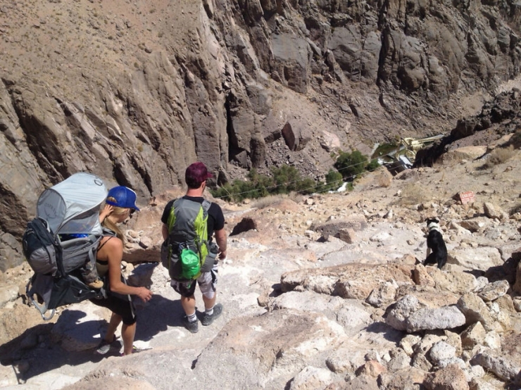 Illustration de l'article : Il n'a même pas encore deux ans et suit déjà ses parents dans leurs randonnées en montagne