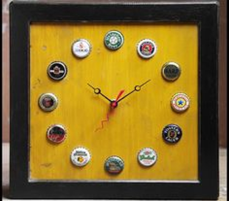 Illustration de l'article : R&eacute;cup&eacute;ration et cr&eacute;ativit&eacute; pour ces 46 horloges... Tout se transforme !