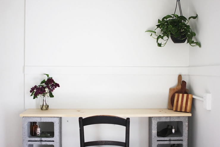 Illustration de l'article : 15 trucs que vous pouvez r&eacute;aliser avec des parpaings ou des blocs de b&eacute;ton...