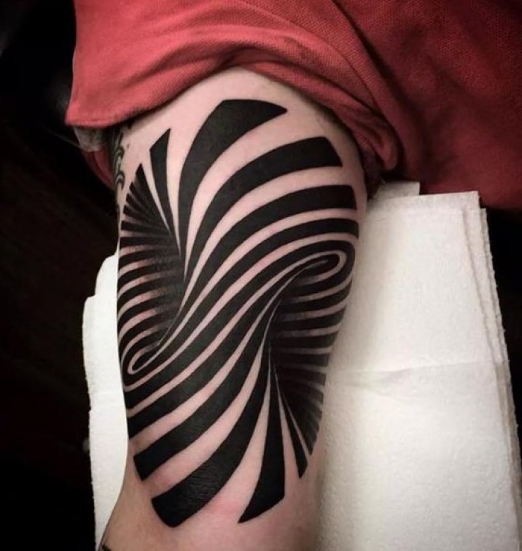 Illustration de l'article : Les 30 tatouages 3D les plus impressionnants du moment... Enfin de l'originalit&eacute; ! 