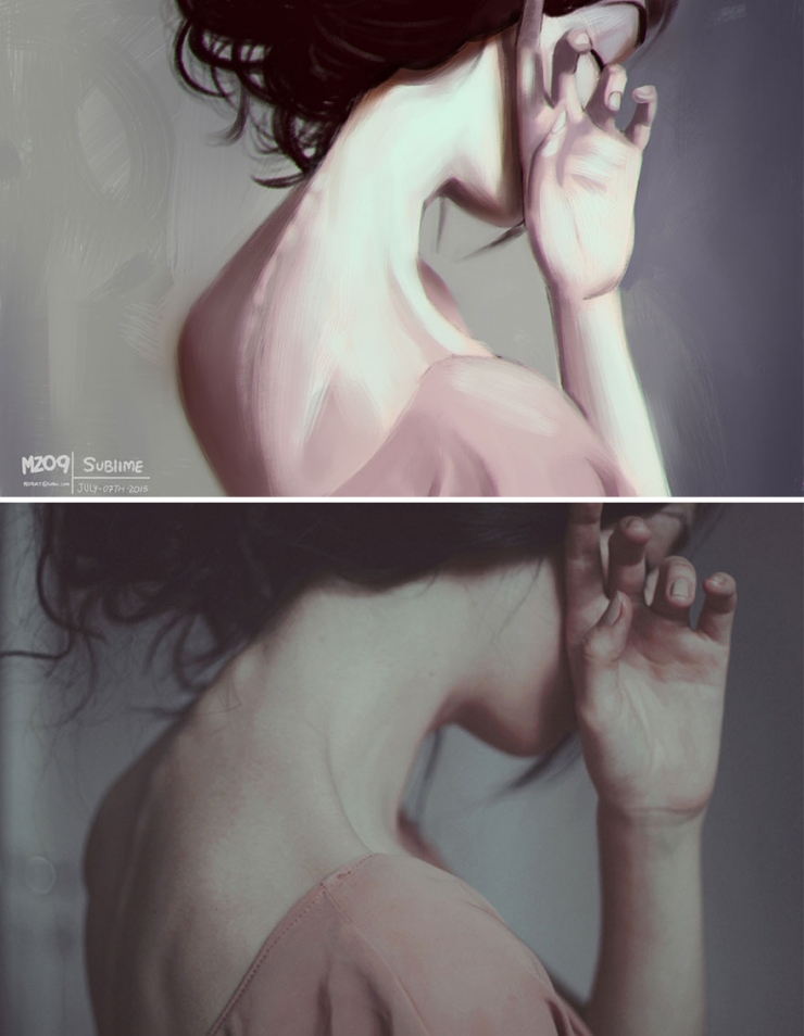 Illustration de l'article : Il utilise les photos de parfaits inconnus pour r&eacute;aliser des illustrations sublimes ! 