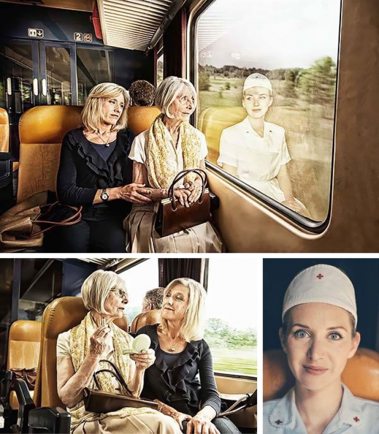 Illustration de l'article : Les reflets du pass&eacute;, une s&eacute;rie de clich&eacute;s poignants par Tom Hussey...