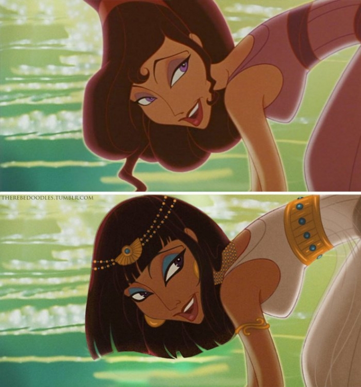 Illustration de l'article : Et si les princesses Disney avaient d'autres origines ? (15 photos)