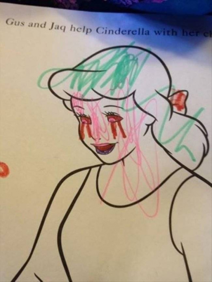 Illustration de l'article : Ces 21 enfants donnent l'impression d'être tout droit sortis d'un film d'horreur... Le top à ne pas regarder avant d'aller dormir !