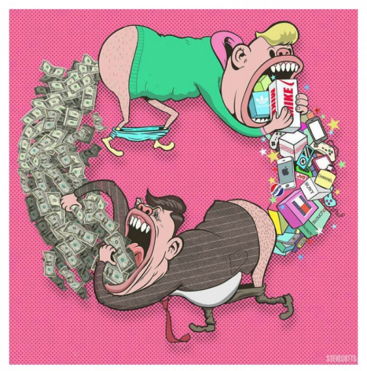 Illustration de l'article : Ces 12 illustrations reflètent parfaitement la société dans laquelle on vit...