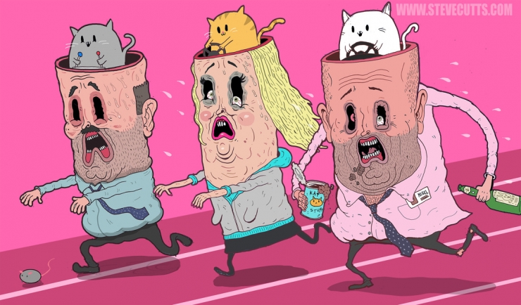 Illustration de l'article : Ces 12 illustrations reflètent parfaitement la société dans laquelle on vit...