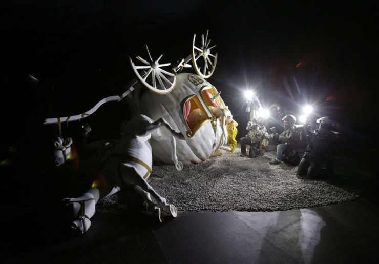 Illustration de l'article : Dismaland : le Disneyland glauque et cauchemardesque de Banksy...