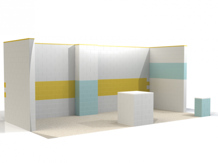 Illustration de l'article : Cette soci&eacute;t&eacute; grecque vient de cr&eacute;er un concept de briques qui s'emboitent comme des LEGO... Id&eacute;als pour des meubles originaux !