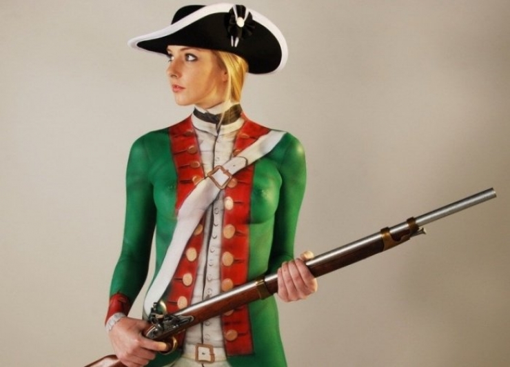 Illustration de l'article : Le bodypainting est certainement l'art le plus sexy du monde ! La preuve avec ces 35 photos...