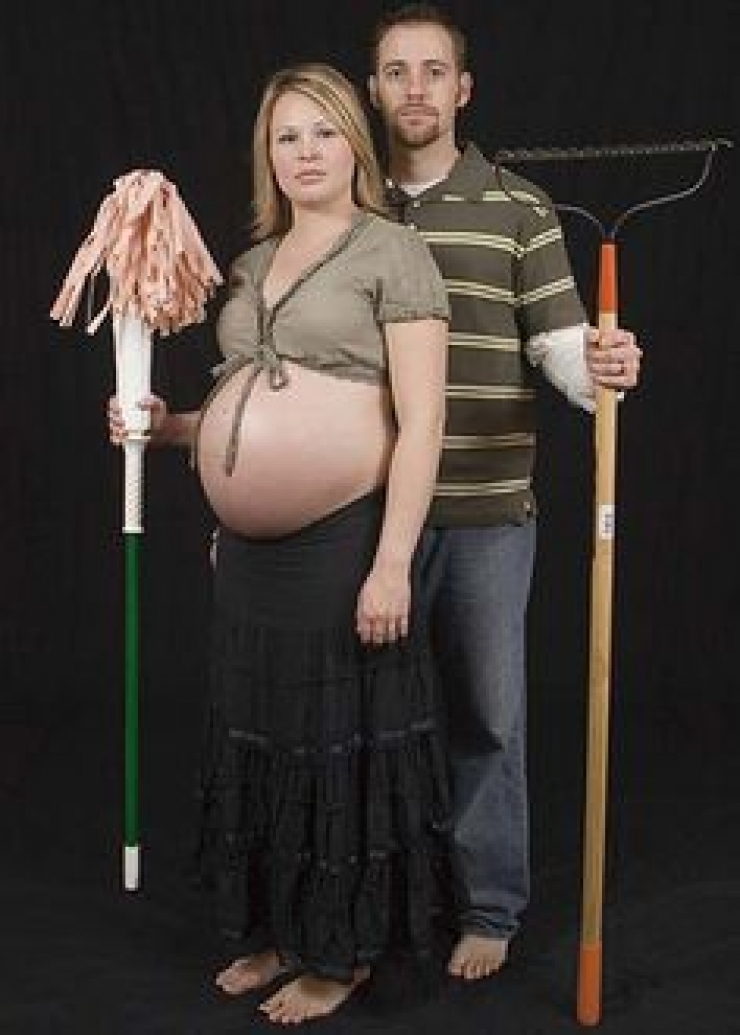 Illustration de l'article : Top 36 des photos de grossesses les plus improbables du moment...