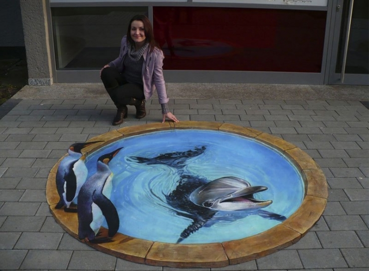 Illustration de l'article : Donnez une craie &agrave; Nikolaj Arndt et il vous r&eacute;alisera des projets renversants en 3D... La preuve avec ces 11 photos !