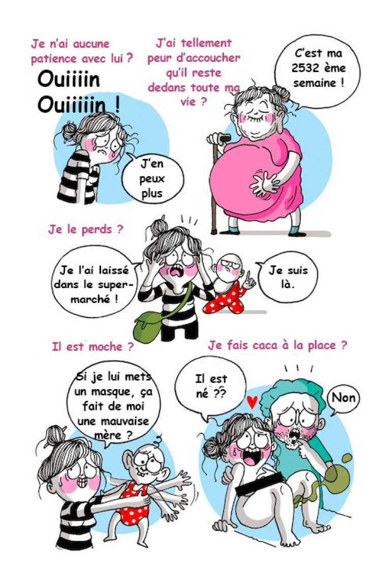 Illustration de l'article : Ces 15 illustrations très drôles résument parfaitement ce qu'est la maternité en 2015… Celle sur le ménage est excellente !
