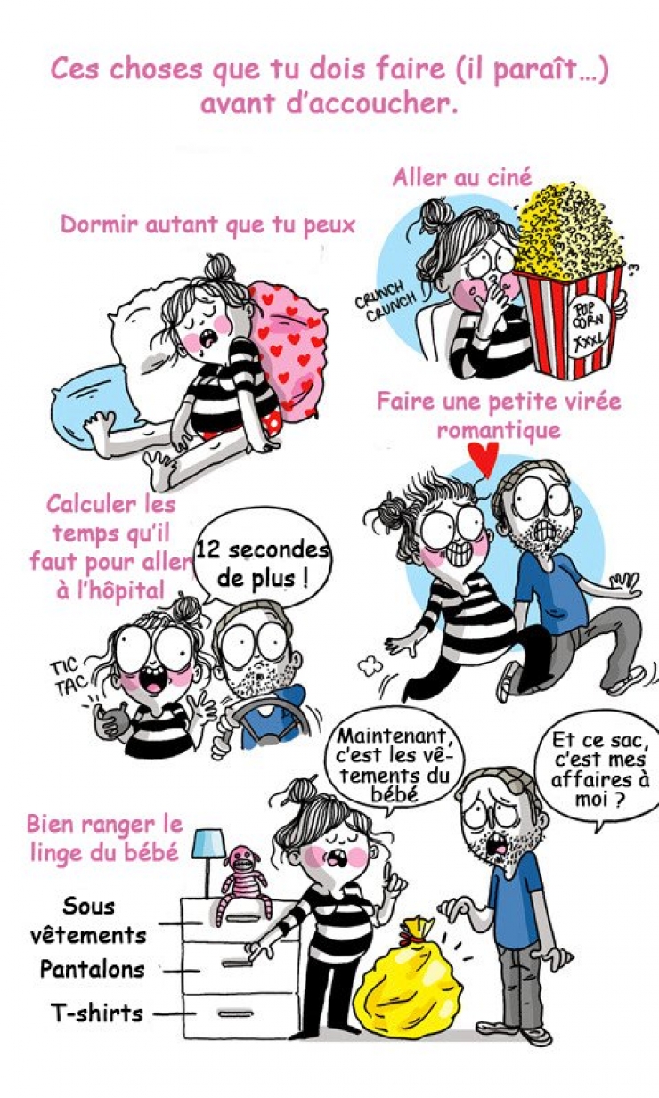 Illustration de l'article : Ces 15 illustrations très drôles résument parfaitement ce qu'est la maternité en 2015… Celle sur le ménage est excellente !