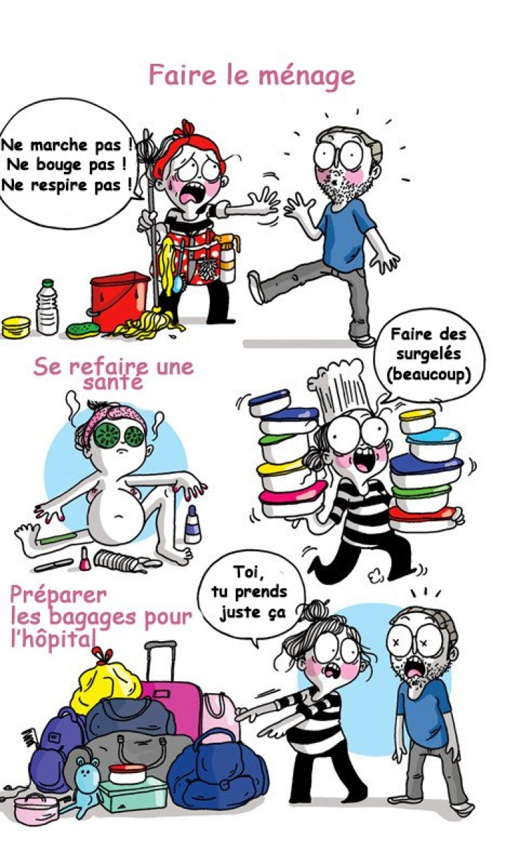 Illustration de l'article : Ces 15 illustrations très drôles résument parfaitement ce qu'est la maternité en 2015… Celle sur le ménage est excellente !