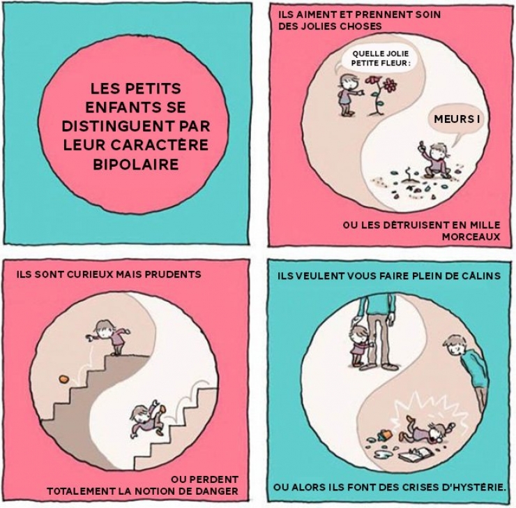 Illustration de l'article : Découvrez ces 9 illustrations qui montrent que ce n’est pas toujours facile d’être un jeune papa !