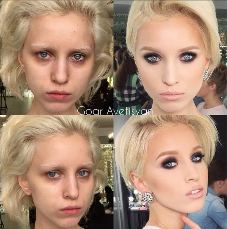 Illustration de l'article : Il ne faut jamais se fier à une femme maquillée... Ces 29 photos nous le prouvent !