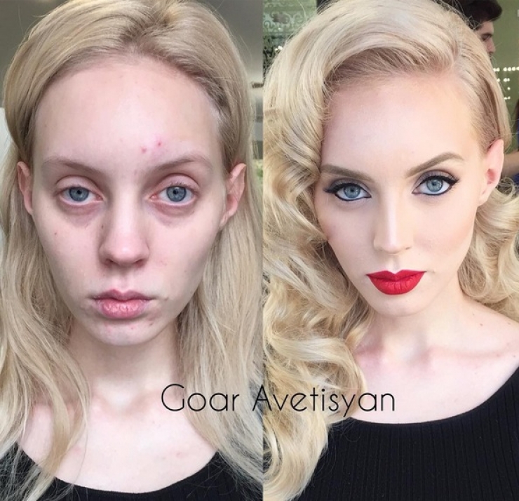 Illustration de l'article : Il ne faut jamais se fier à une femme maquillée... Ces 29 photos nous le prouvent !