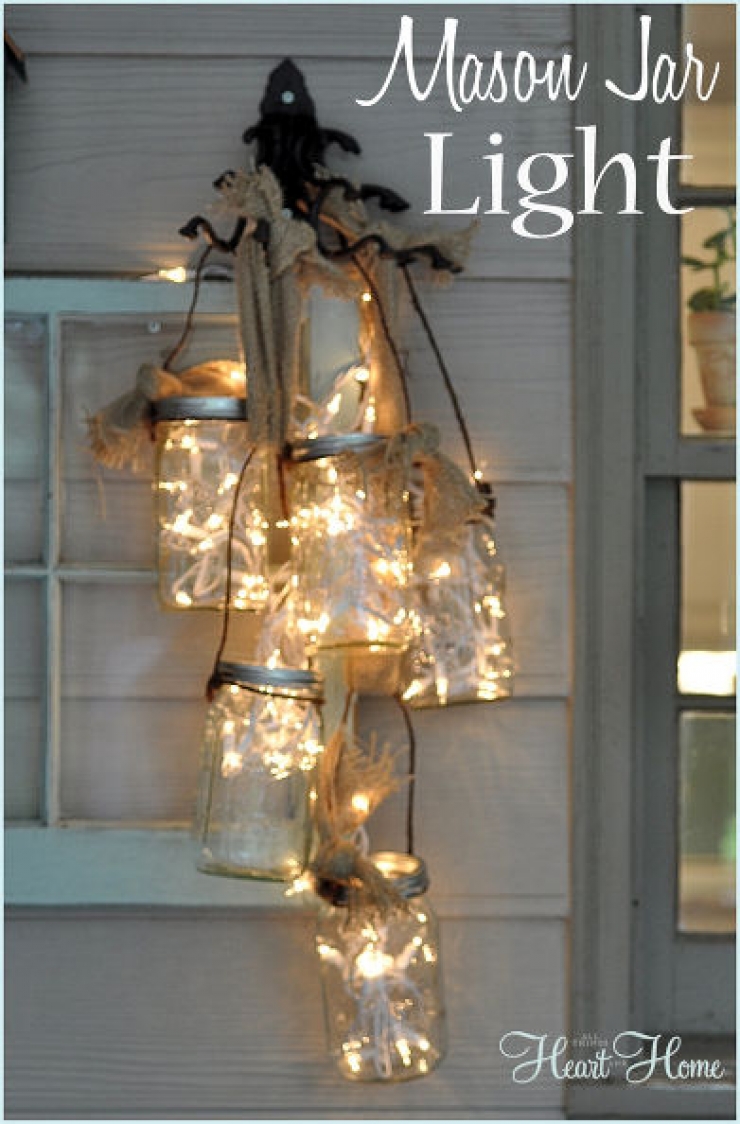 Illustration de l'article : Découvrez ces 19 magnifiques idées de décorations qui illumineront votre fête de Noël…La 2 est très facile à faire !