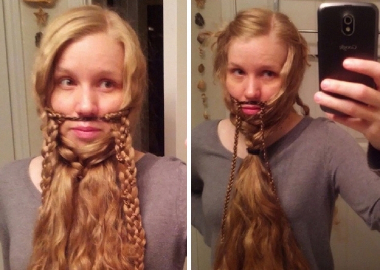 Illustration de l'article : Se tailler les cheveux en forme de barbe, la nouvelle mode des femmes qui fait fureur… Qu’en pensez-vous ?