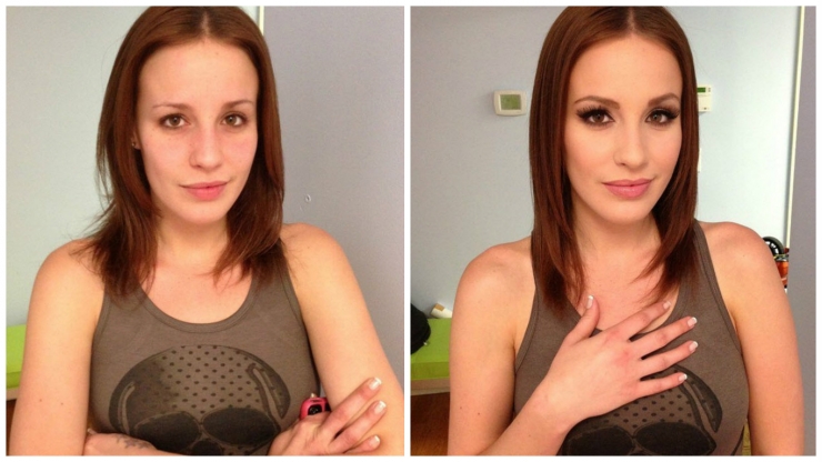 Illustration de l'article : Sans maquillage, ces actrices de films pour adultes font bien moins d&rsquo;effet aux hommes...