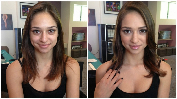 Illustration de l'article : Sans maquillage, ces actrices de films pour adultes font bien moins d&rsquo;effet aux hommes...