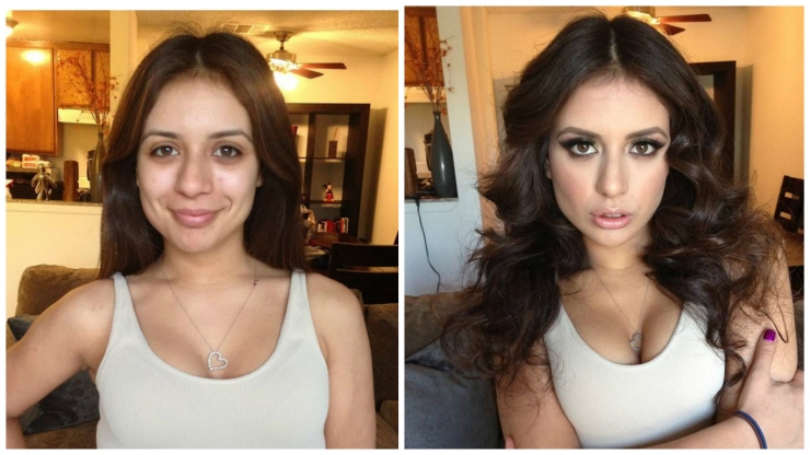 Illustration de l'article : Sans maquillage, ces actrices de films pour adultes font bien moins d&rsquo;effet aux hommes...