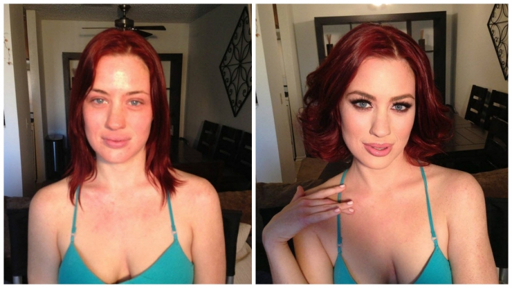 Illustration de l'article : Sans maquillage, ces actrices de films pour adultes font bien moins d&rsquo;effet aux hommes...