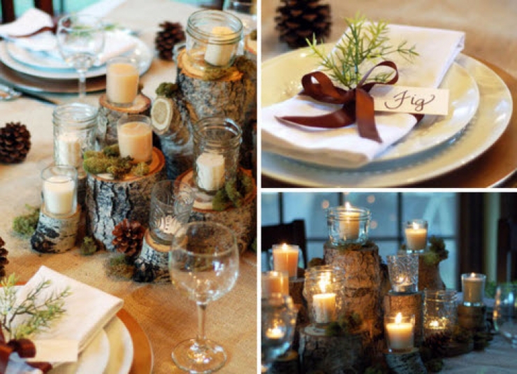 Illustration de l'article : Voici 20 idées de décorations de tables de Noël… La 3 est magnifique !