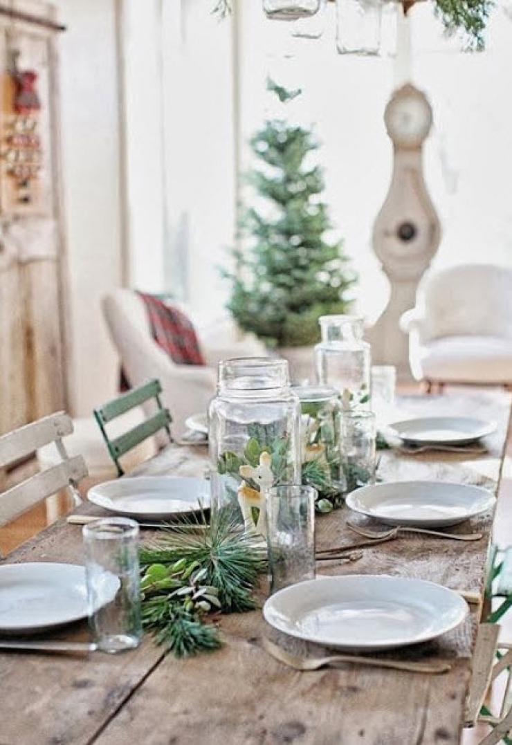 Illustration de l'article : Voici 20 idées de décorations de tables de Noël… La 3 est magnifique !
