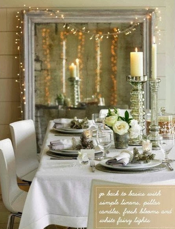 Illustration de l'article : Voici 20 idées de décorations de tables de Noël… La 3 est magnifique !