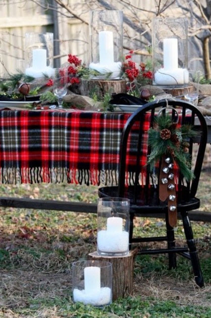 Illustration de l'article : Voici 20 idées de décorations de tables de Noël… La 3 est magnifique !