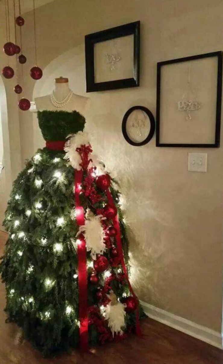 Illustration de l'article : 22 idées de sapins de Noël à fabriquer chez vous