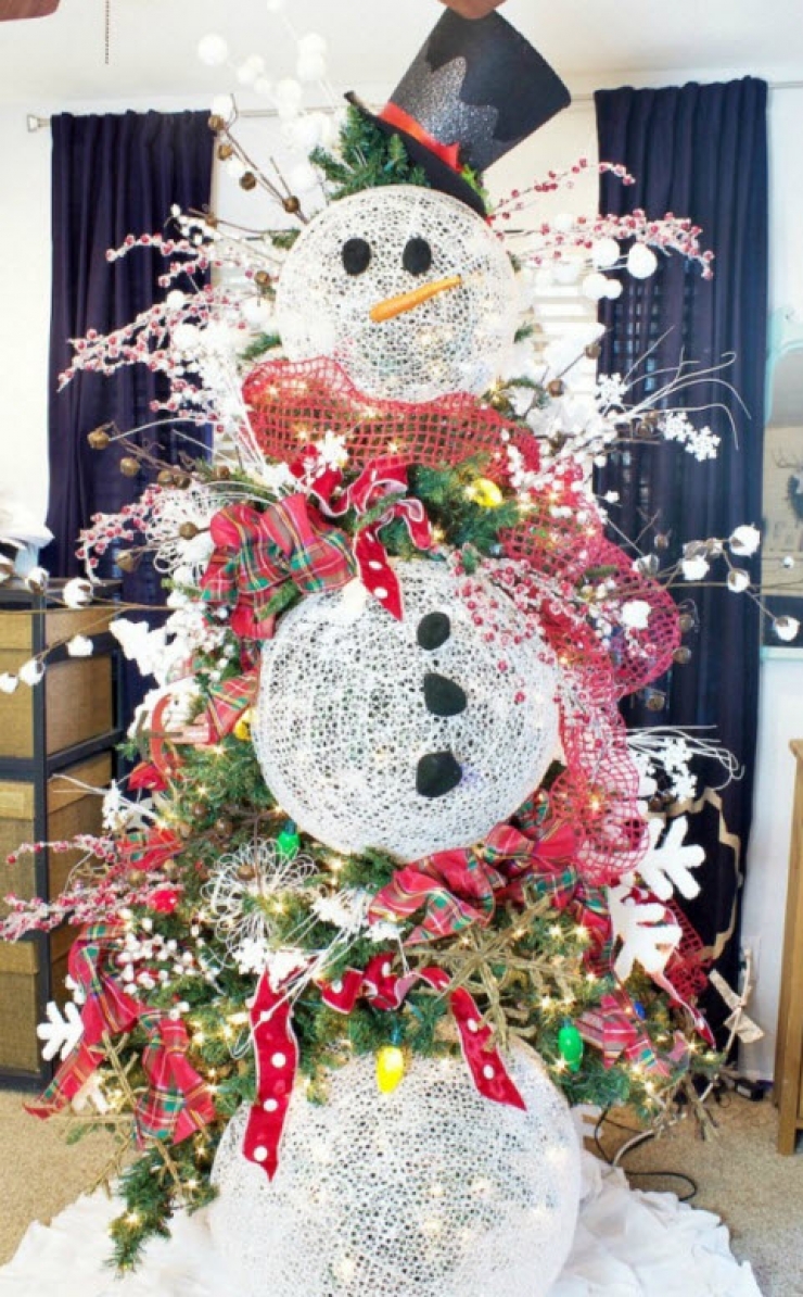 Illustration de l'article : 22 idées de sapins de Noël à fabriquer chez vous