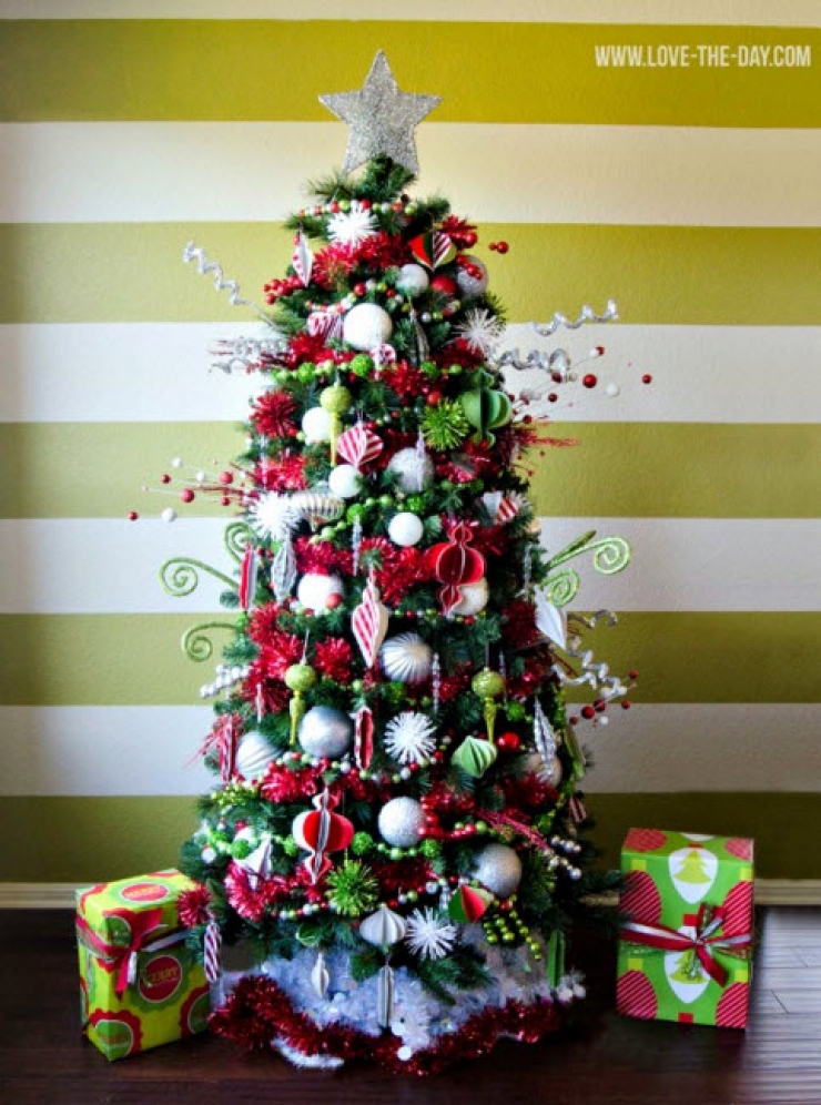 Illustration de l'article : 22 idées de sapins de Noël à fabriquer chez vous