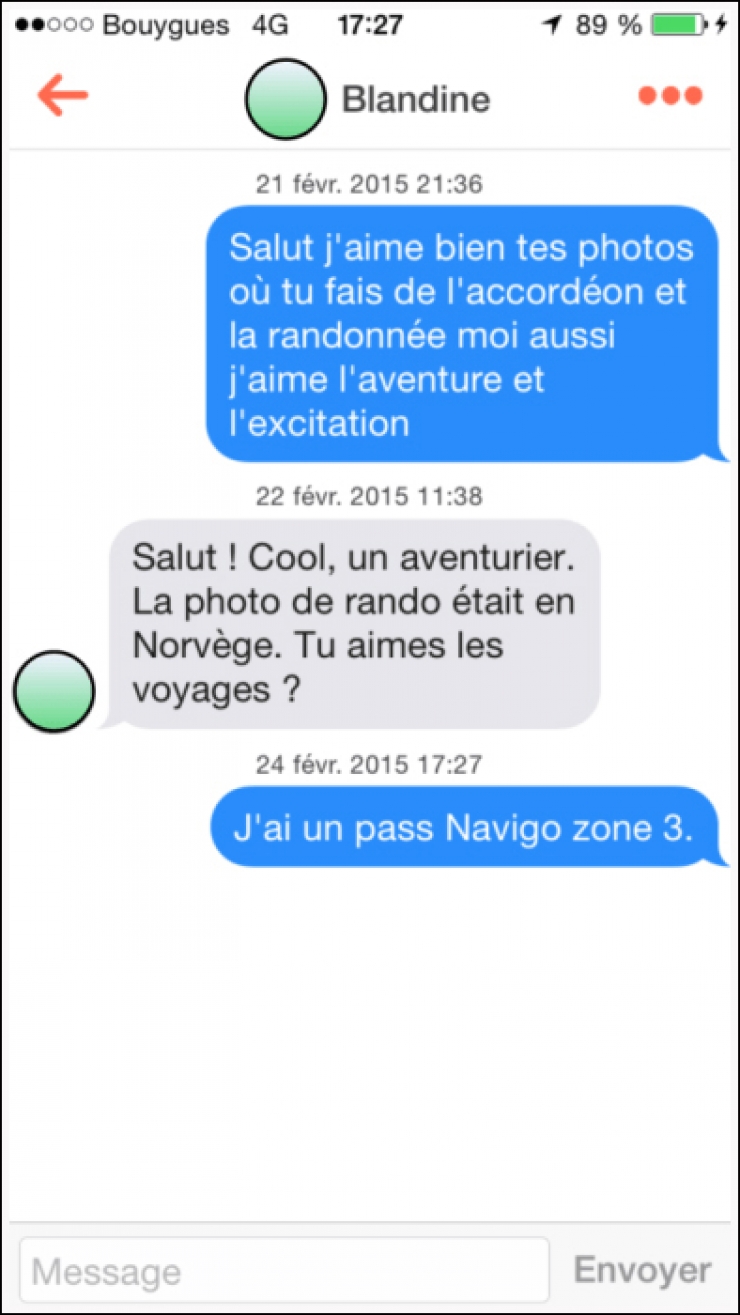 Illustration de l'article : Ces 21 mecs pensaient avoir le truc pour draguer sur Tinder… Heureusement que le ridicule ne tue pas !