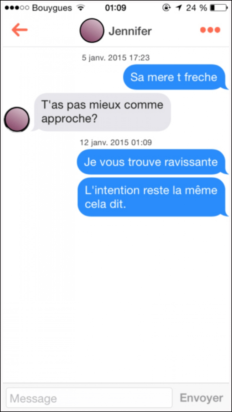 Illustration de l'article : Ces 21 mecs pensaient avoir le truc pour draguer sur Tinder… Heureusement que le ridicule ne tue pas !
