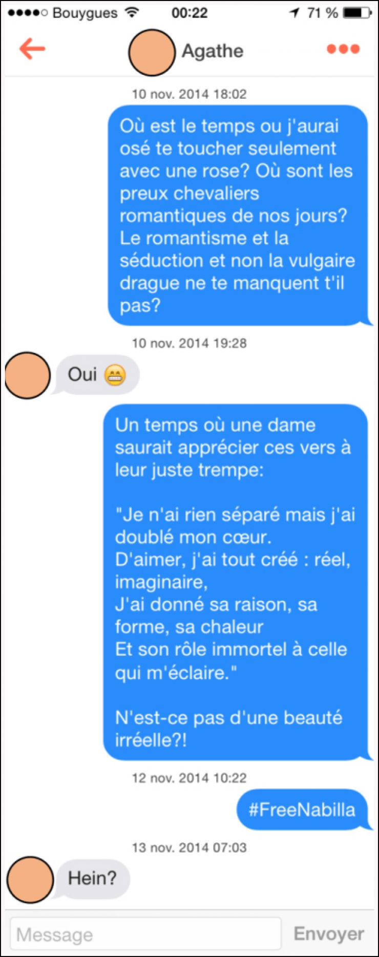 Illustration de l'article : Ces 21 mecs pensaient avoir le truc pour draguer sur Tinder… Heureusement que le ridicule ne tue pas !