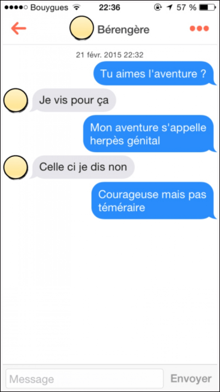 Illustration de l'article : Ces 21 mecs pensaient avoir le truc pour draguer sur Tinder… Heureusement que le ridicule ne tue pas !