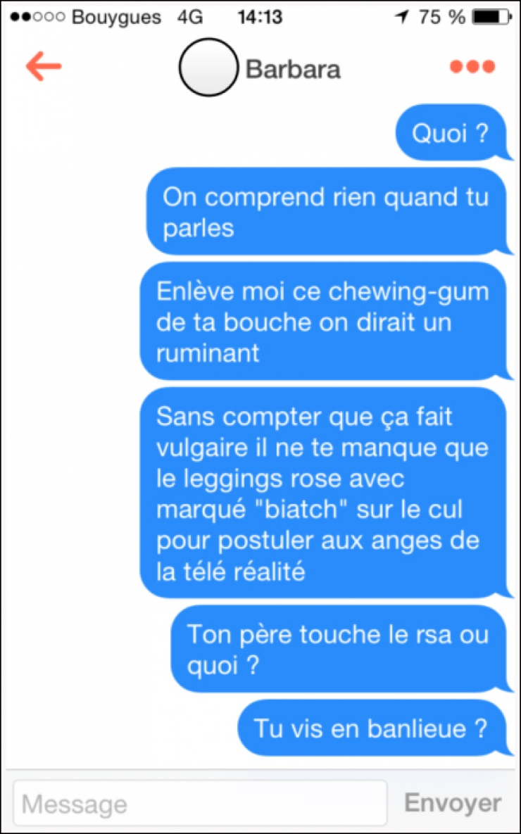 Illustration de l'article : Ces 21 mecs pensaient avoir le truc pour draguer sur Tinder… Heureusement que le ridicule ne tue pas !